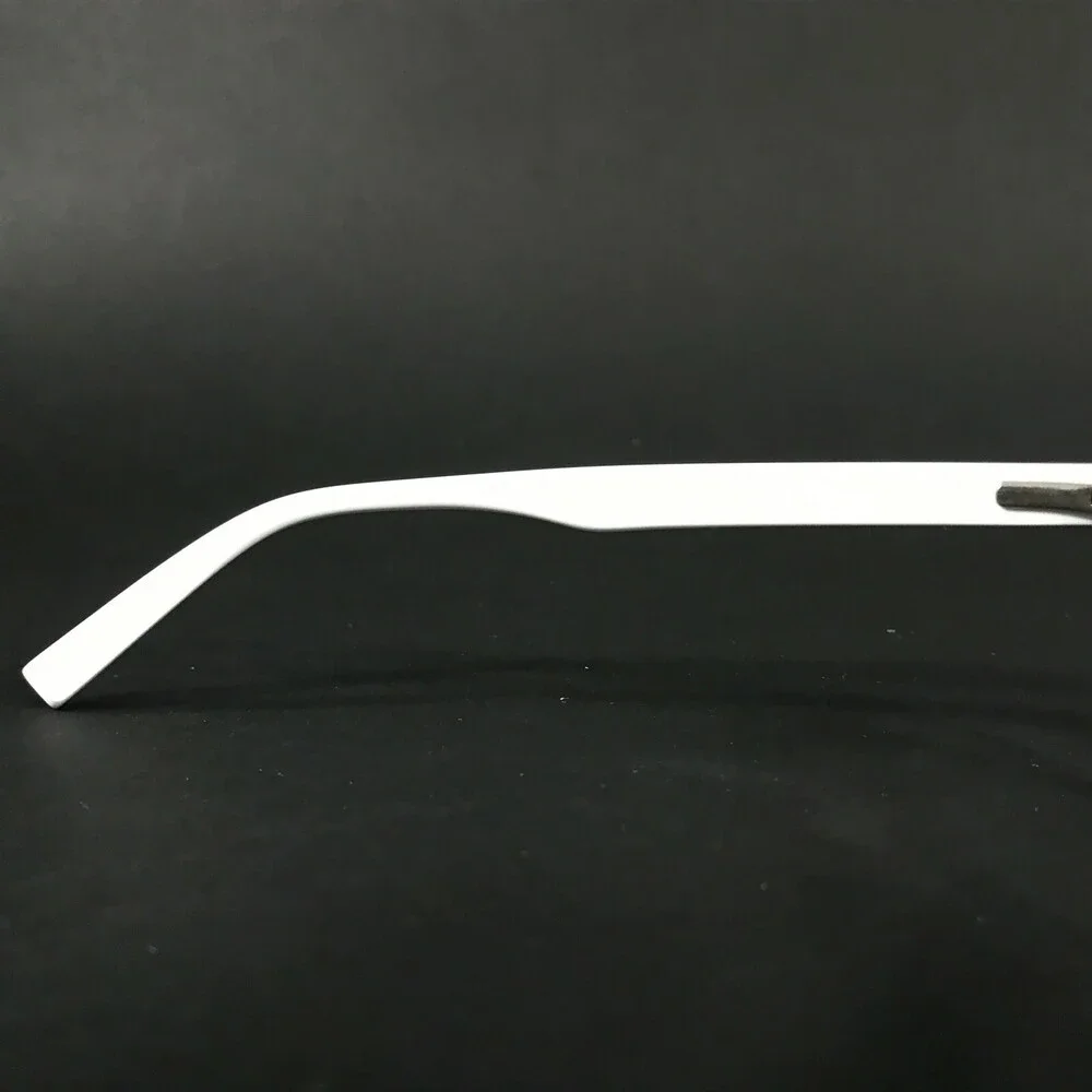 Converse K304 BLACK Eyeglasses Frames White Cat Eye Square Full Rim 47-18-130